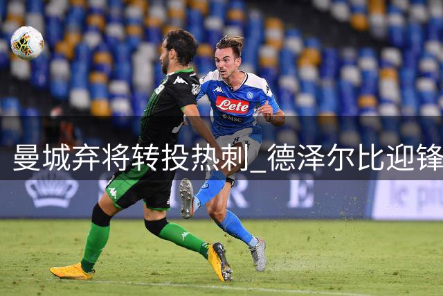 曼城弃将转投热刺 德泽尔比迎锋线新利器